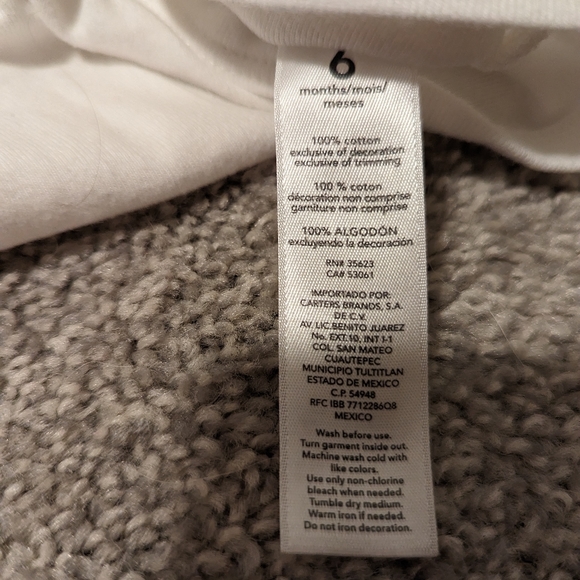 Pink Carter's Vest Set - Picture 4 of 12